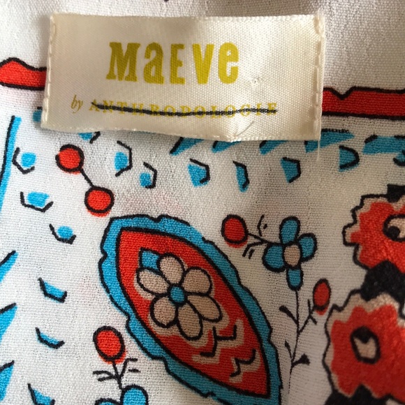 Maeve Anthropologie Praslin dress w/ pockets sz 6 - Picture 7 of 9